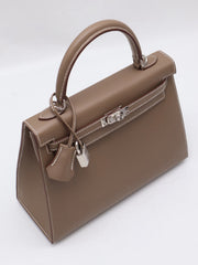 HERMES Kelly 25 - Etopue with Palladium Hardware [G]