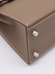 HERMES Kelly 25 - Etopue with Palladium Hardware [G]