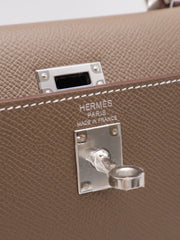 HERMES Kelly 25 - Etopue with Palladium Hardware [G]