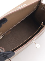 HERMES Kelly 25 - Etopue with Palladium Hardware [G]
