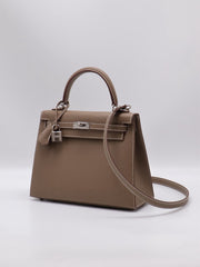 HERMES Kelly 25 - Etopue with Palladium Hardware [G]