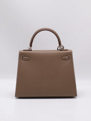 HERMES Kelly 25 - Etopue with Palladium Hardware [G]