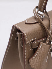 HERMES Kelly 25 - Etopue with Palladium Hardware [G]