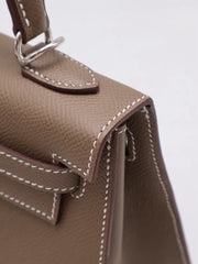 HERMES Kelly 25 - Etopue with Palladium Hardware [G]
