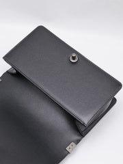 CHANEL Boy Flap Bag 25 Grained Calfskin - Black with Silver Hardware