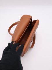 HERMES Halzan 25 - Gold with Gold Hardware [Y]