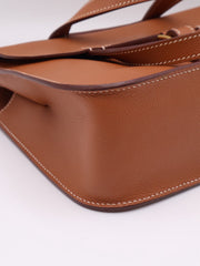 HERMES Halzan 25 - Gold with Gold Hardware [Y]
