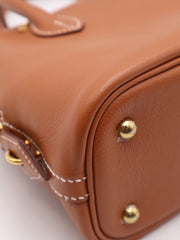 HERMES Bolide 25 - Gold with Gold Hardware [Z]