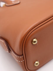 HERMES Bolide 25 - Gold with Gold Hardware [Z]