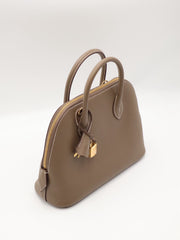 HERMES Bolide 25 - Etoupe with Gold Hardware [B]