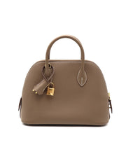 HERMES Bolide 25 - Etoupe with Gold Hardware [B]