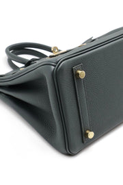 HERMES Birkin 25 - Vert Mangrove with Champagne Gold Hardware