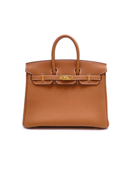 HERMES Birkin 25 - Gold with Gold Hardware