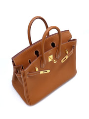 HERMES Birkin 25 - Gold with Gold Hardware