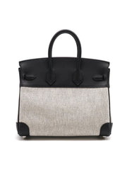 HERMES Birkin 25 - Panda White / Black with Palladium Hardware