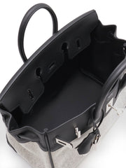 HERMES Birkin 25 - Panda White / Black with Palladium Hardware
