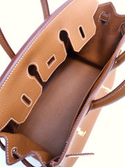 HERMES Birkin 25 - Gold with Gold Hardware