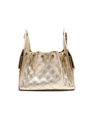 CHANEL 25 Hobo Bag Small - Champagne Gold / Gold