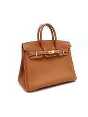 HERMES Birkin 25 - Gold with Gold Hardware