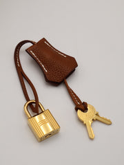 HERMES Kelly 25 Sellier - Gold with Gold Hardware [Z]