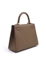 HERMES Kelly 25 - Etoupe with Gold Hardware