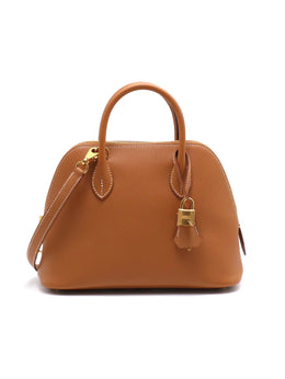 HERMES Bolide 25 - Gold with Gold Hardware