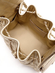CHANEL 25 Hobo Bag Small - Champagne Gold / Gold