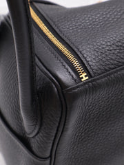 HERMES Lindy 26 - Noir with Gold Hardware [Z]