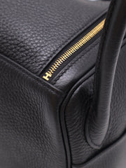 HERMES Lindy 26 - Noir with Gold Hardware [Z]