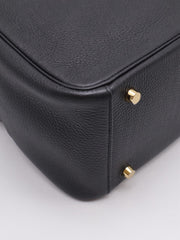 HERMES Lindy 26 - Noir with Gold Hardware [Z]