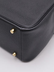HERMES Lindy 26 - Noir with Gold Hardware [Z]