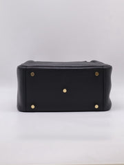 HERMES Lindy 26 - Noir with Gold Hardware [Z]