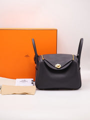 HERMES Lindy 26 - Caban with Gold Hardware [K]