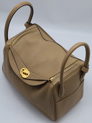 HERMES Lindy 26 - Trench / Gold [Z]