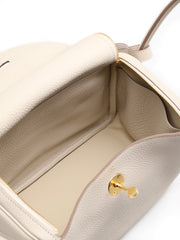 HERMES Lindy 26 - Craie with Gold Hardware