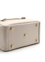 HERMES Lindy 26 - Craie with Gold Hardware