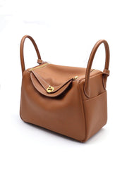 HERMES Lindy 26 - Gold with Gold Hardware