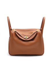 HERMES Lindy 26 - Gold with Gold Hardware