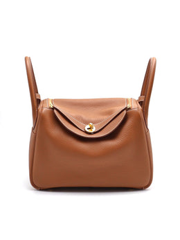 HERMES Lindy 26 - Gold with Gold Hardware