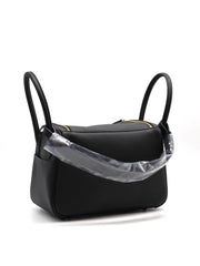 HERMES Lindy 26 - Noir with Gold Hardware