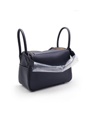 HERMES Lindy 26 - Bleu Nuit with Gold Hardware