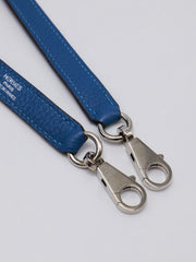 HERMES Kelly 28 - Bleu Zellige with Palladium Hardware [🄾]