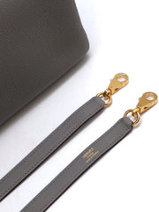 HERMES Kelly 28 -  Gris Mouette with Gold Hardware