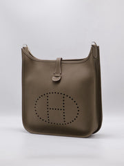 HERMES Evelyne 29 - Etoupe with Palladium Hardware [G]