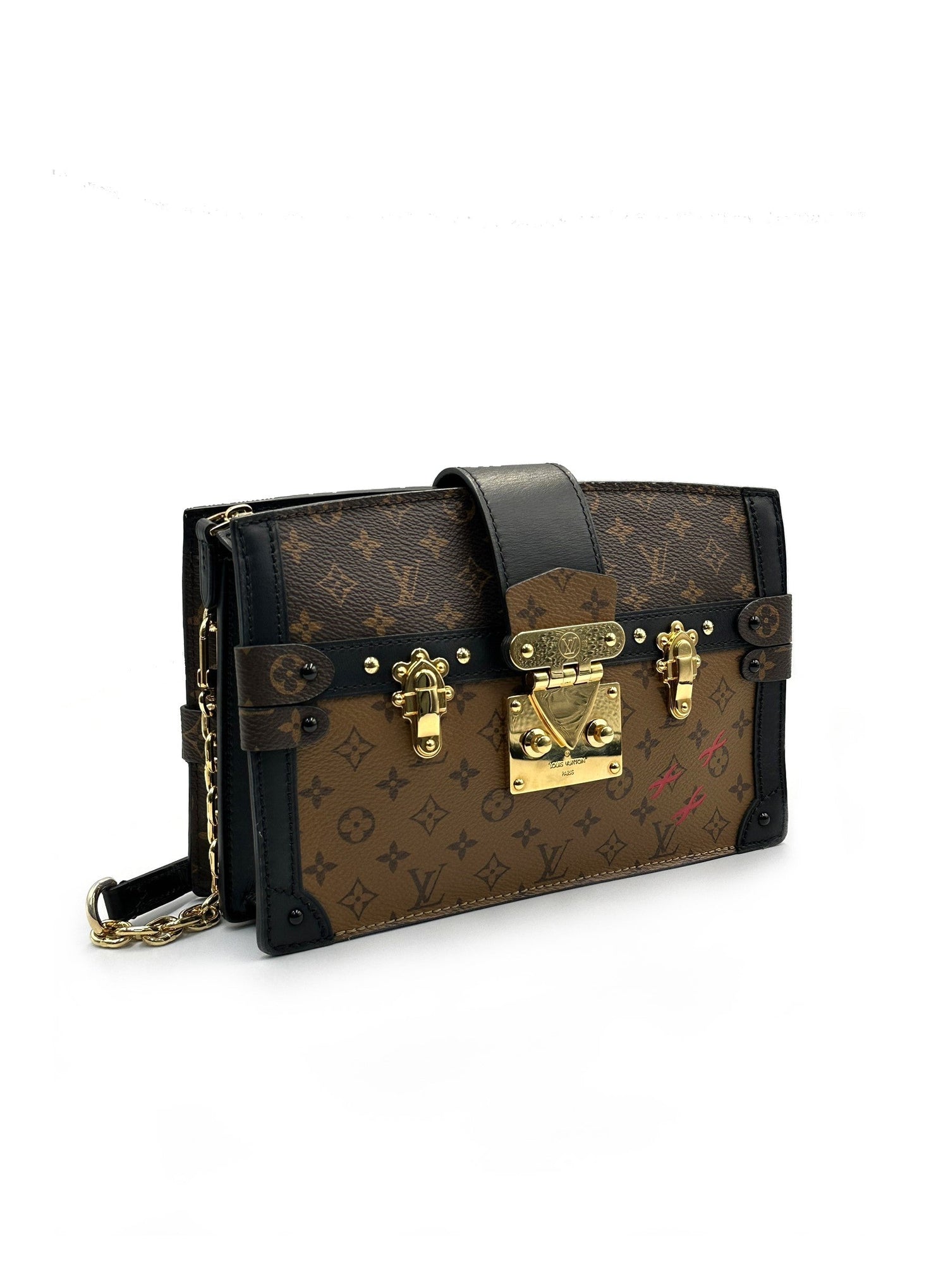 【二手商品】LOUIS VUITTON Trunk clutch