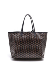 GOYARD Classic Linen Canvas Tote Small - Black
