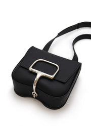 HERMES Della Mini - Noir with Palladium Hardware