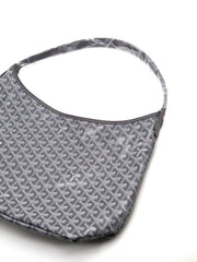 GOYARD Goyardine Bohème Hobo Bag – Grey