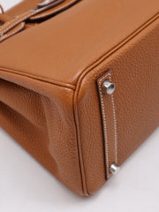 HERMES Birkin 30 - Gold with Palladium Hardware [🄹]