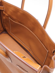 HERMES Birkin 30 - Gold with Palladium Hardware [🄹]